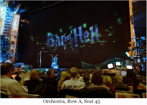 Orchestra, Row A, Seat 45